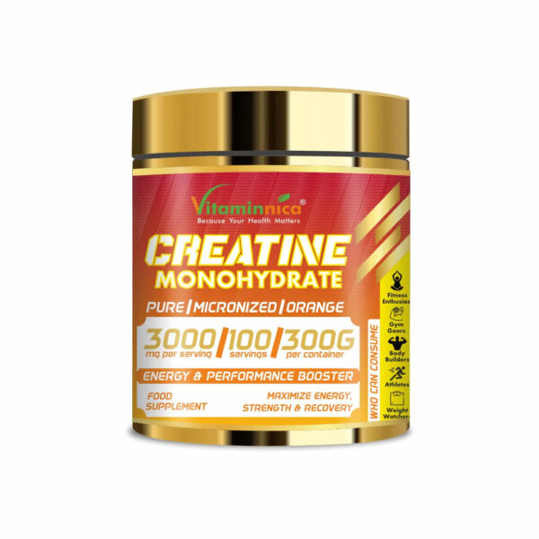 Vitaminnica Creatine Monohydrate Powder ORANGE