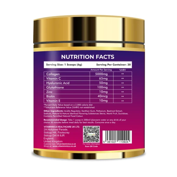 Vitaminnica Collagen Powder  PINE APPLE