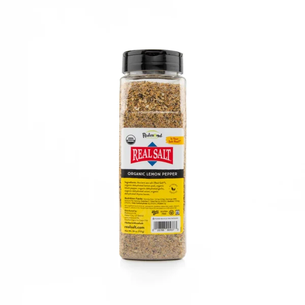 Real Salt® Organic Lemon Pepper (26 Oz.)