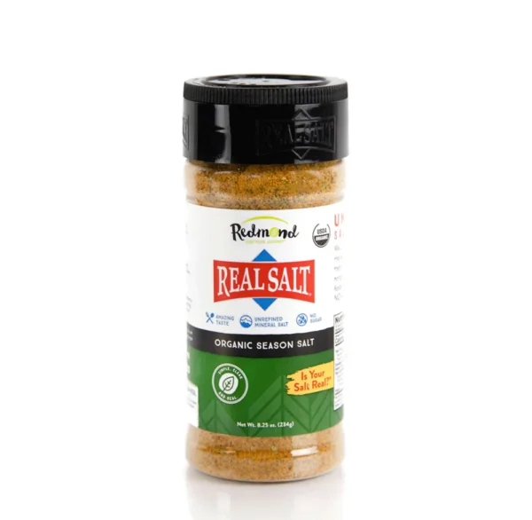 Real Salt® Organic Season Salt Shaker (8.25 Oz.)