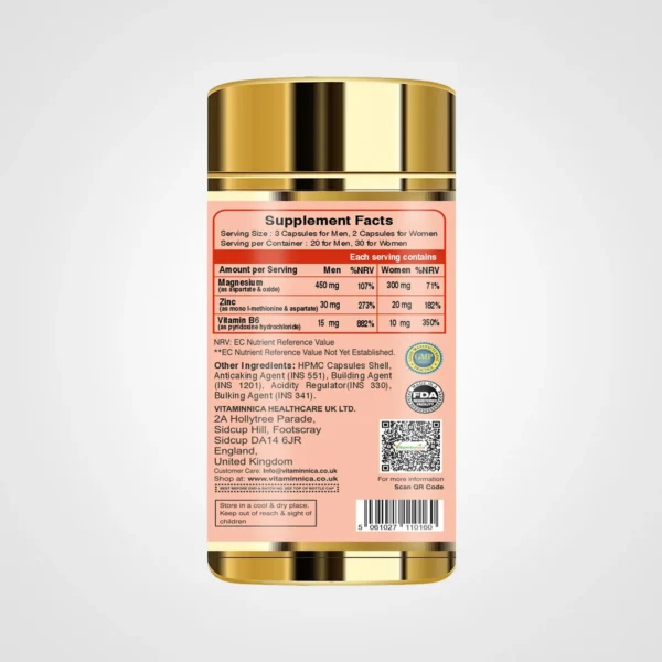 Vitaminnica ZMA - Sports Recovery- 60 Capsules