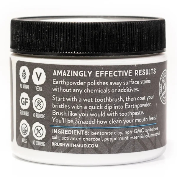 Earthpowder  Peppermint (With Charcoal)